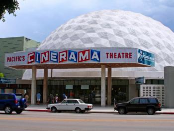 The Pacific Cinerama Theatre in Los Angeles